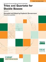 Trios and Quartets for Double Basses Volume 2 -P.O.P. cover